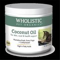 Wholistic Pet Organics Wholistic Pet Organics SCTWP41 8 oz Coconut Oil for Skin; Coat & Health Support SCTWP41